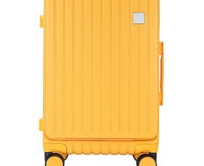 Reisekoffer mit 360 °-hellem Tonrad, kunden spezifisches Gepäck, Front öffnungs design
