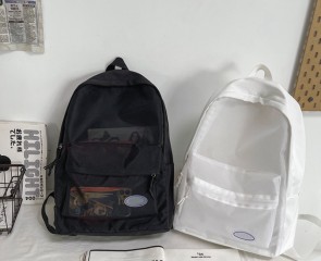 Unisex Mode wasserdicht Nylon Softback Rucksack mit Reiß verschluss Hasp Verschluss große Kapazität für Reisen Wandern